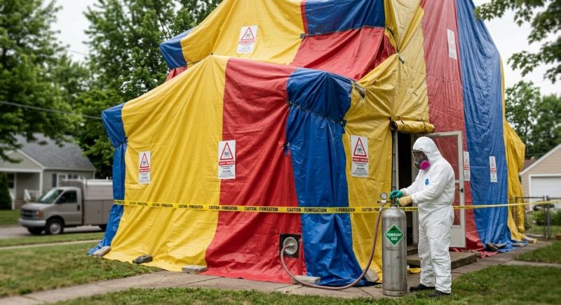 Pest Fumigation Service in Fredericksburg, VA