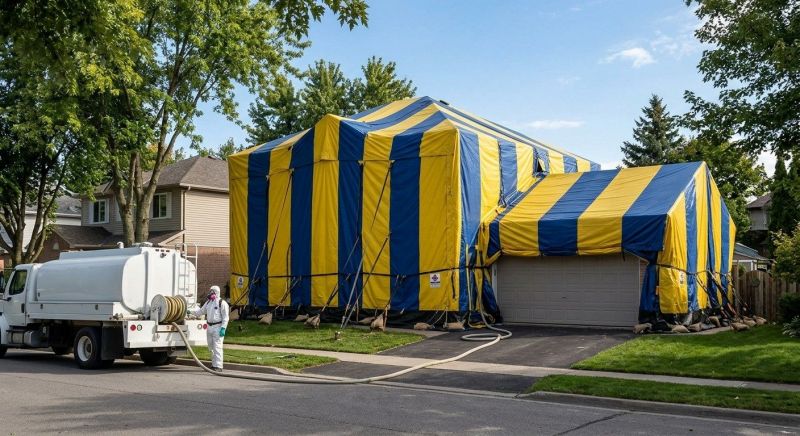 Tent Fumigation in Toledo, OH