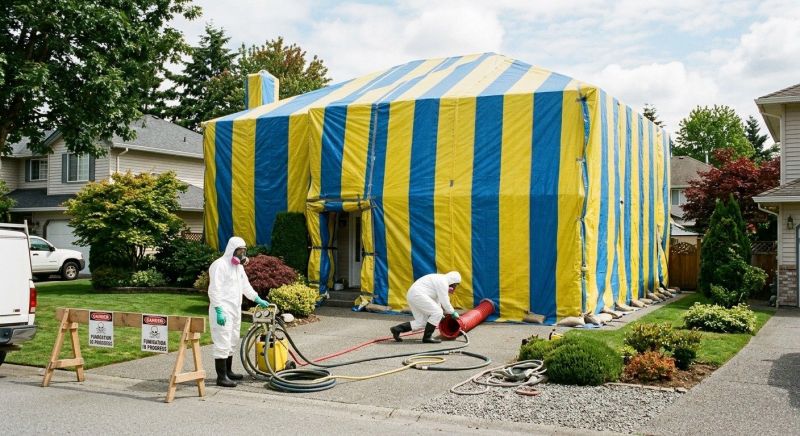 Tent Fumigation in Katy, TX