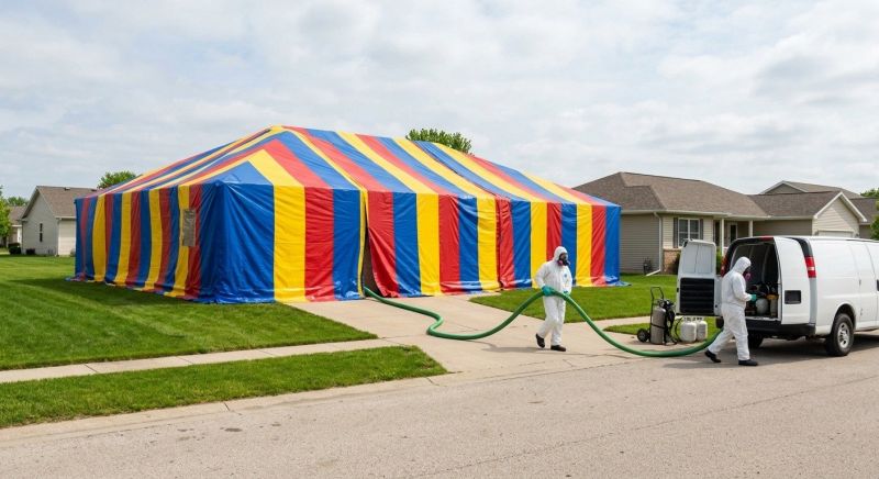 Tent Fumigation in Fayetteville, NC